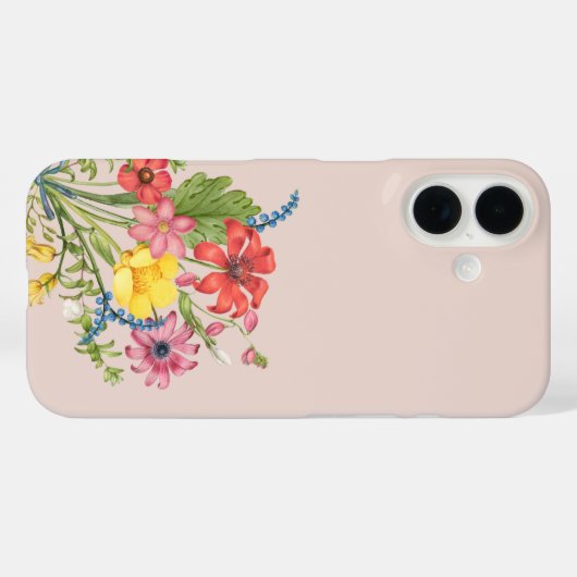 maankant Case-Mate iPhone case (Achterkant (horizontaal))