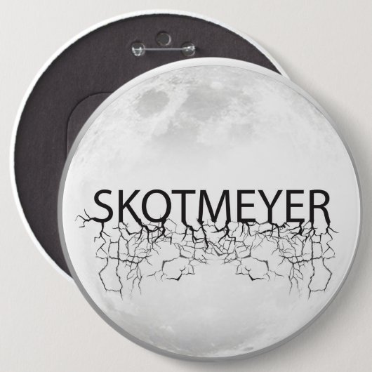 maankever ronde button 6,0 cm (Voorkant /achterkant)