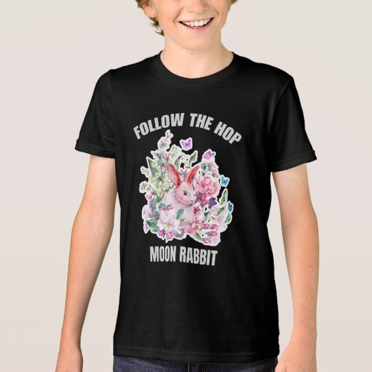 Maankonijn Tri-Blend Shirt (Voorkant)