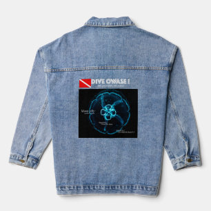 Maankwal in Onderwater Ruimte Denim Jacket