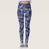 maankwal middernachtblauw leggings (Voorkant)