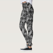 maankwal zwart leggings (Links)
