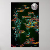 Maanlander Poster (Voorkant)