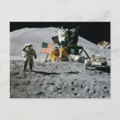 maanlanding apollo 15 longmodule nasa 1971 briefkaart (Voorkant)