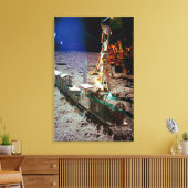 Maanlanding Express Canvas Afdruk (Insitu (Woonkamer))