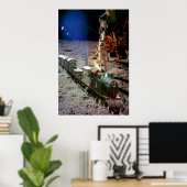 Maanlanding Express Poster (Thuiskantoor)