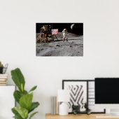 Maanlanding of is het nep? poster (Thuiskantoor)