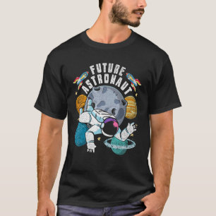 Maanlanding Planeet Ruimte Wetenschap Astronomie T T-shirt