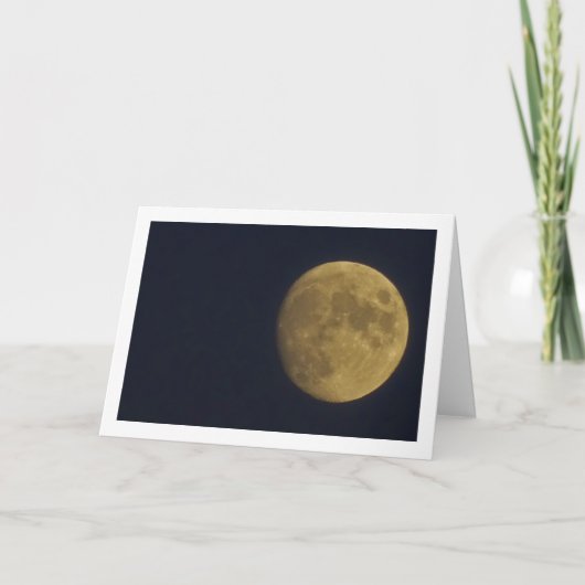 Maanlandschap van de Aarde Kaart (Voorkant)