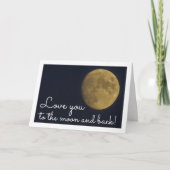 Maanlandschap van de Aarde Kaart (Voorkant)