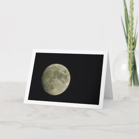 Maanlandschap van de Aarde Kaart (Voorkant)