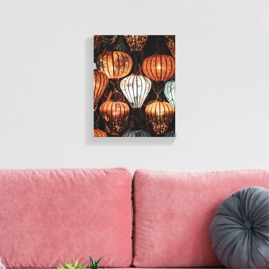 maanlantaarn canvas afdruk (Insitu (Woonkamer))