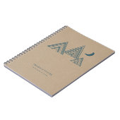 Maanlicht Bergen Dagboek Notitieboek (Linkerzijde)