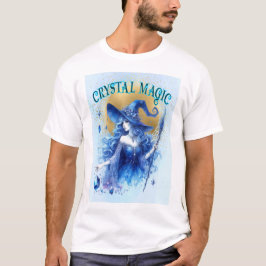 Maanlicht Betovering Kristal Magie T-shirt