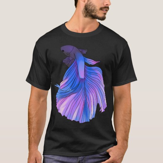 Maanlicht betta t-shirt (Voorkant)