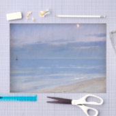 Maanlicht bij Skagen Beach door P.S. Krøyer, Art Tissuepapier (Craft)