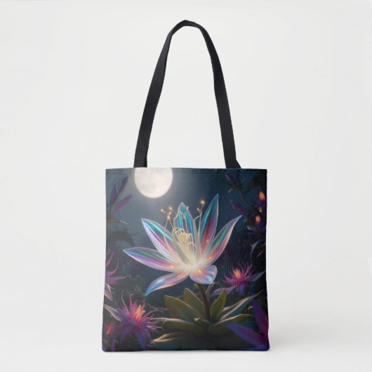 Maanlicht Bloesem Tote Bag (Voorkant)