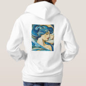 maanlicht-bosfee hoodie (Achterkant)