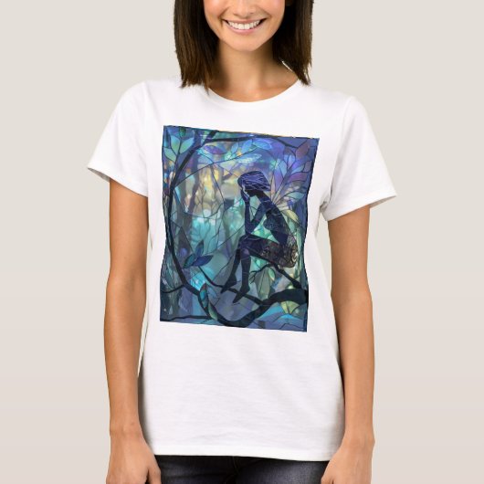 maanlicht-bosfee t-shirt (Voorkant)