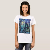 maanlicht-bosfee t-shirt (Voorkant volledig)