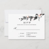 maanlicht | BRUILOFT RSVP MAALTIJD SELECTIE (Voorkant)