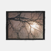 Maanlicht Droom Fleece Deken (Voorkant (Horizontaal))