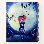 Maanlicht Goth Pop Notitieboek (Achterkant)