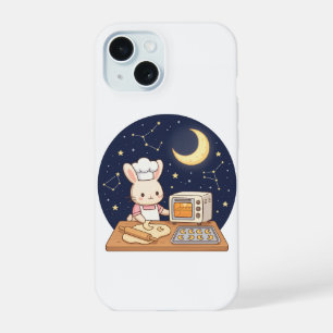 Maanlicht KonijnenBakkerij iPhone 15 Case