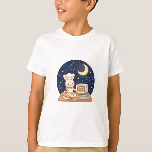 Maanlicht KonijnenBakkerij T-shirt (Voorkant)