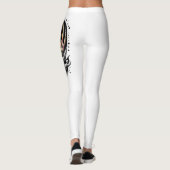 Maanlicht Magisch-wit Leggings (Achterkant)
