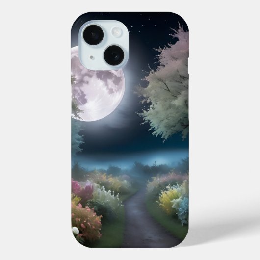 Maanlicht Middernacht 1 Case-Mate iPhone Case (Achterkant)