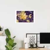 Maanlicht Narcissen - Watercolor Poster Print (Thuiskantoor)