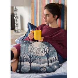 Maanlicht Noords Woud Kussen