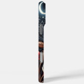 Maanlicht Ontluikende Kersenbloesem Boom Ontwerp Case-Mate iPhone Case (Achterkant / Rechts)
