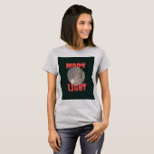 Maanlicht ontwerp t-shirt (Voorkant volledig)
