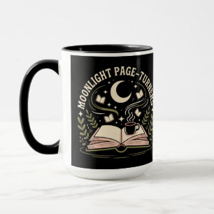 Maanlicht Pagina-Turners Boek Maan Mok