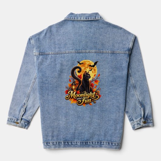Maanlicht & Plezier Denim Jacket (Achterkant)