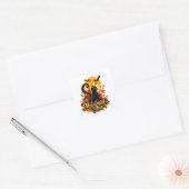 Maanlicht & Plezier Vierkante Sticker (Envelop)