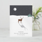 Maanlicht rendiersneeuw (Staand voorkant)