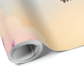 Maanlicht Rijk Bewaker – Violet Dreamling. Cadeaupapier (Rol Hoek)