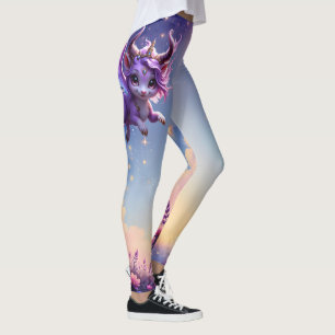 Maanlicht Rijk Bewaker – Violet Dreamling. Leggings