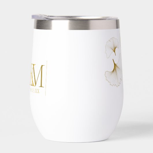 Maanlicht Romantiek Initialen Goud ID881 (Rechts)