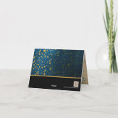 Maanlicht Romantisch Trouw Dankbriefje - Bruin Bedankkaart (Achterkant)