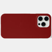 Maanlicht Rood Case-Mate iPhone Case (Achterkant (horizontaal))