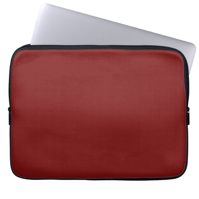 Maanlicht Rood Laptop Sleeve (Voorkant)