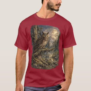 Maanlicht Schildwacht – Vintage Oehoe T-shirt