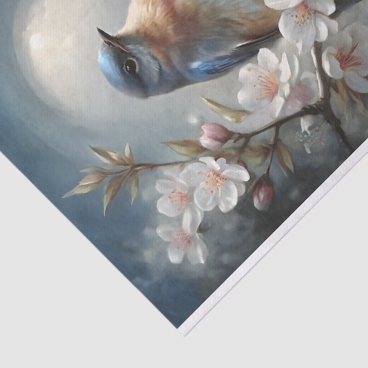 Maanlicht Songbird Decoupage Tissuepapier (Detail)