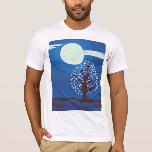 maanlicht t-shirt (Voorkant)