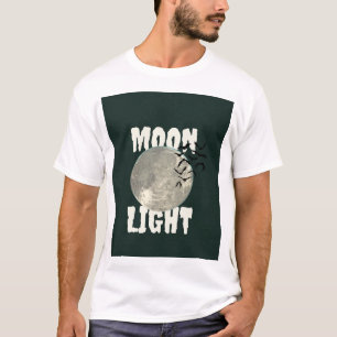 Maanlicht Vleermuizen Halloween Grafische T-Shirt