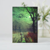 Maanlicht Wandeling  Kaart (Staand voorkant)